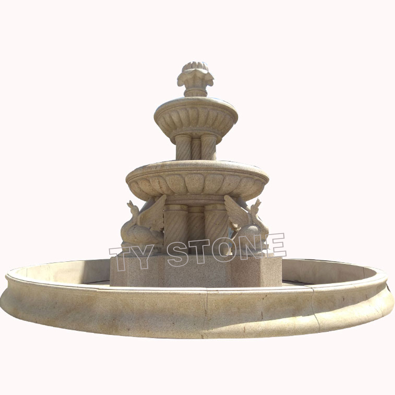 Animal Stone Fountain